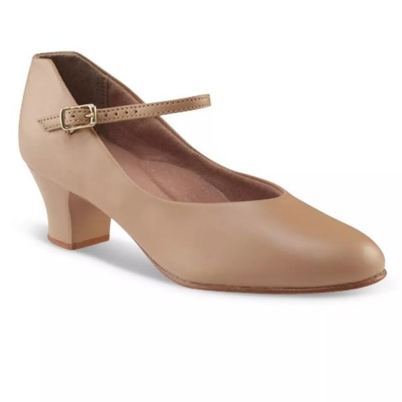 CAPEZIO "Jr. Footlight" Round Toe Mary Jane Pumps NEW IN BOX! - Picture 5 of 11